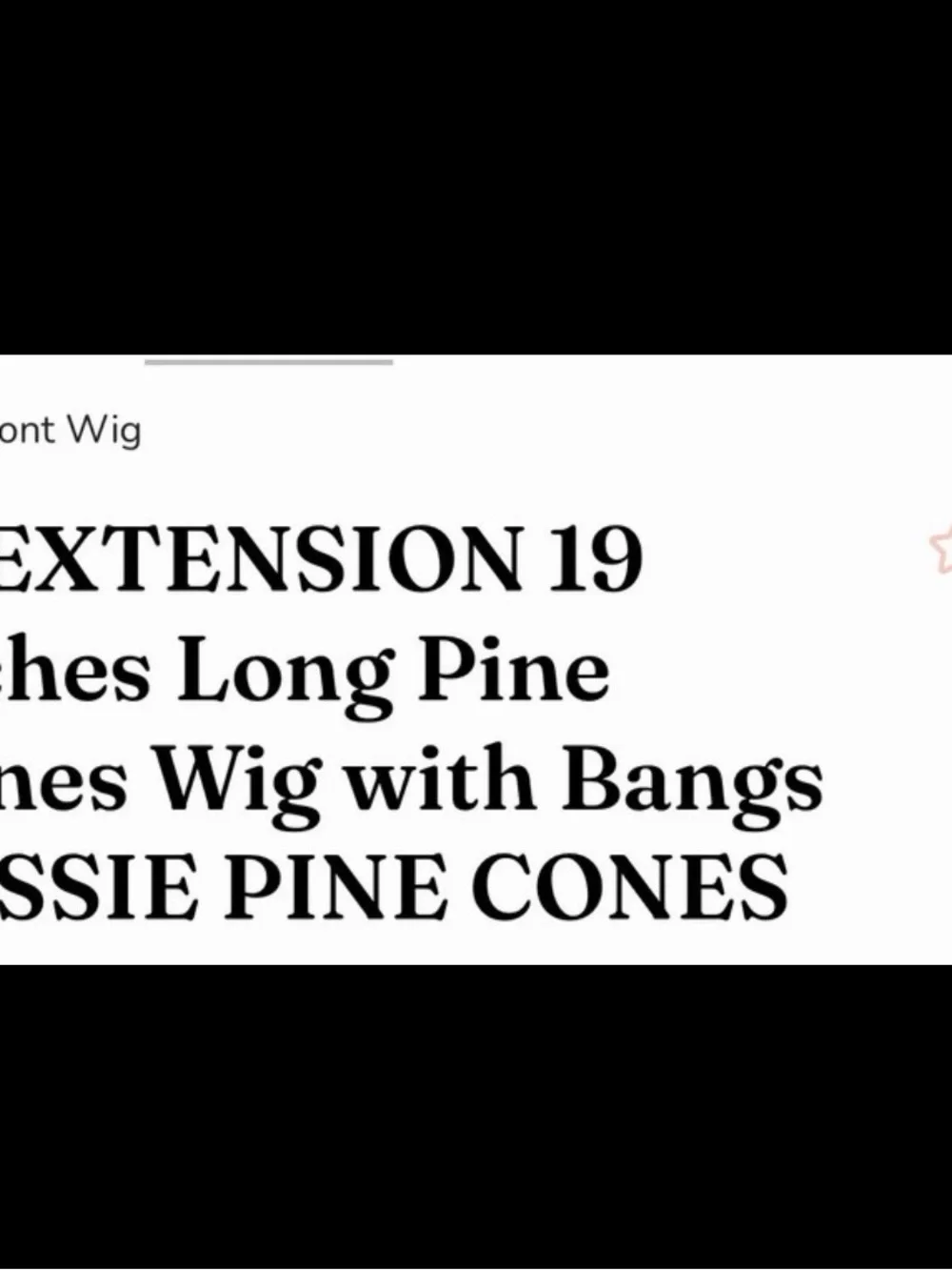 JB Extensions nwt cut
